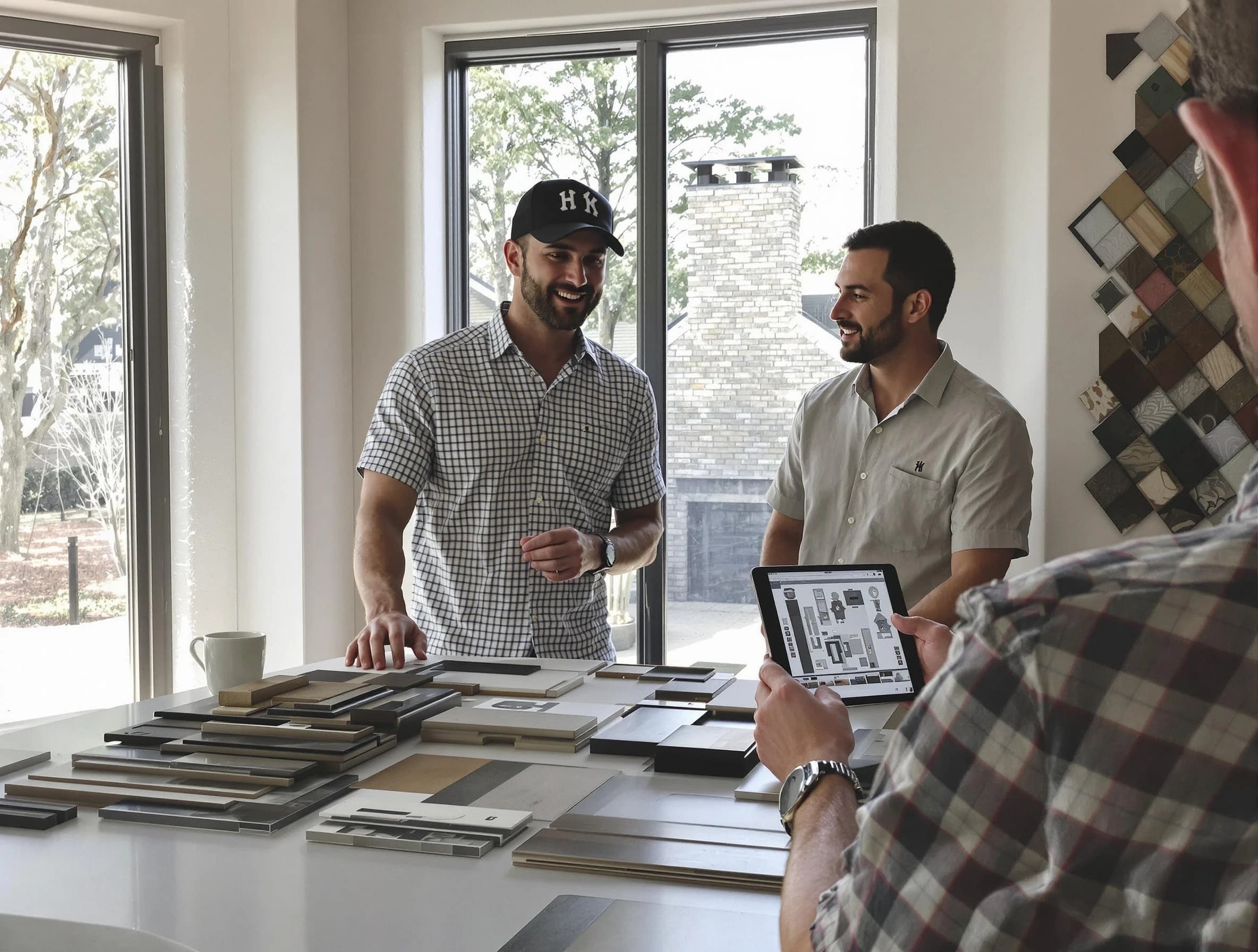 Coopertown Chimney Sweep remodeling a chimney and fireplace in Coopertown, TN