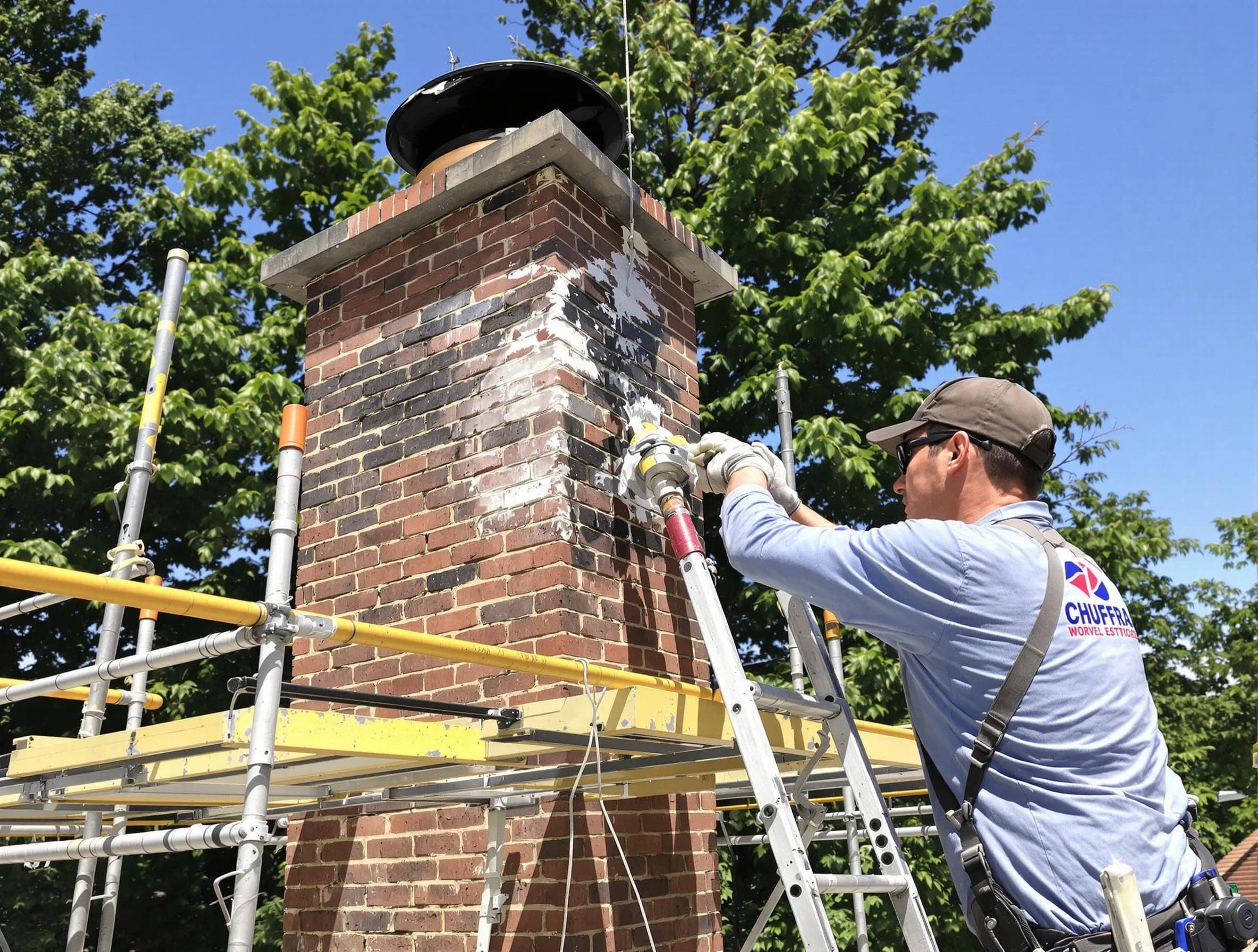 Structural chimney repair by Coopertown Chimney Sweep in Coopertown, TN