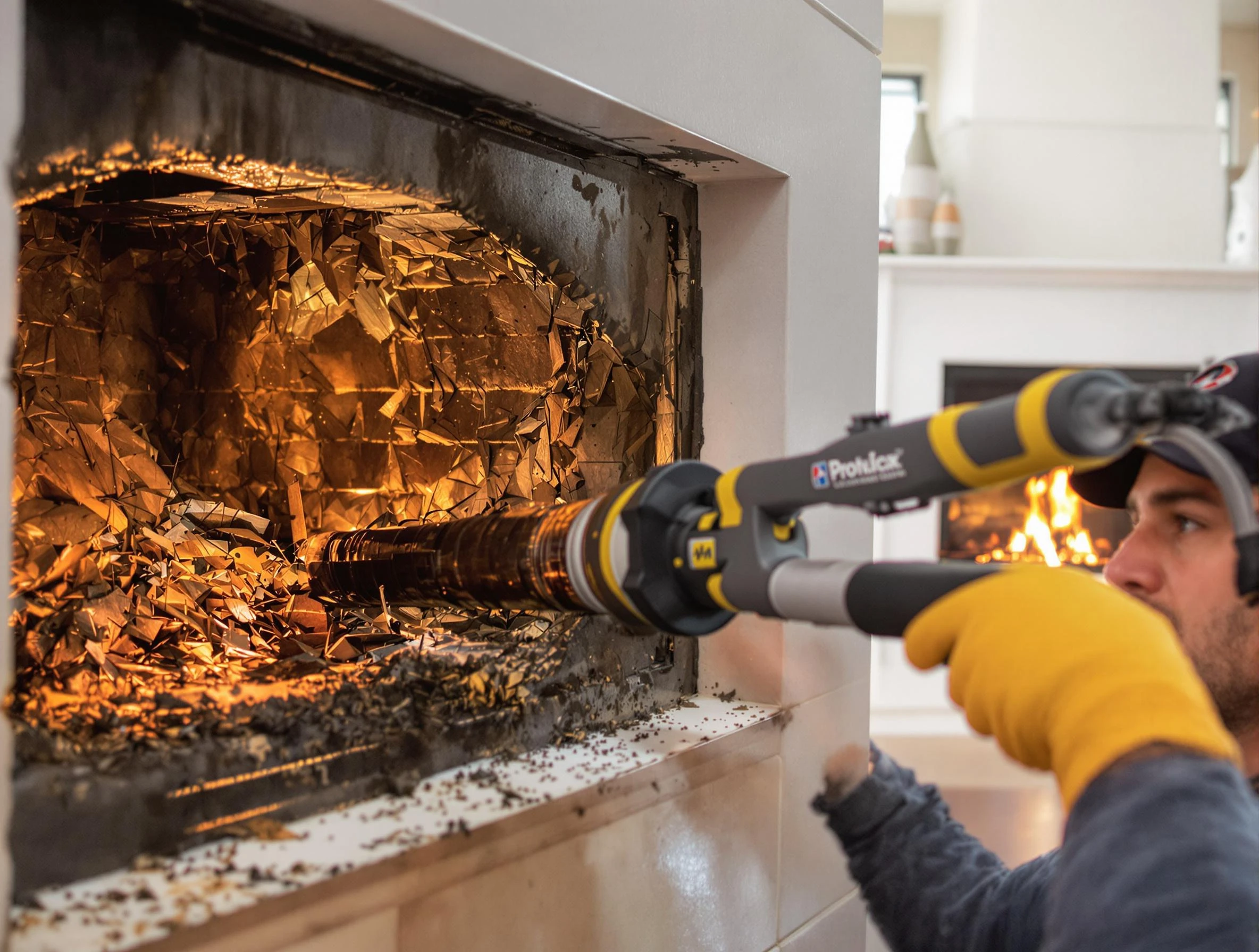 Professional chimney cleaning by Coopertown Chimney Sweep in Coopertown, TN
