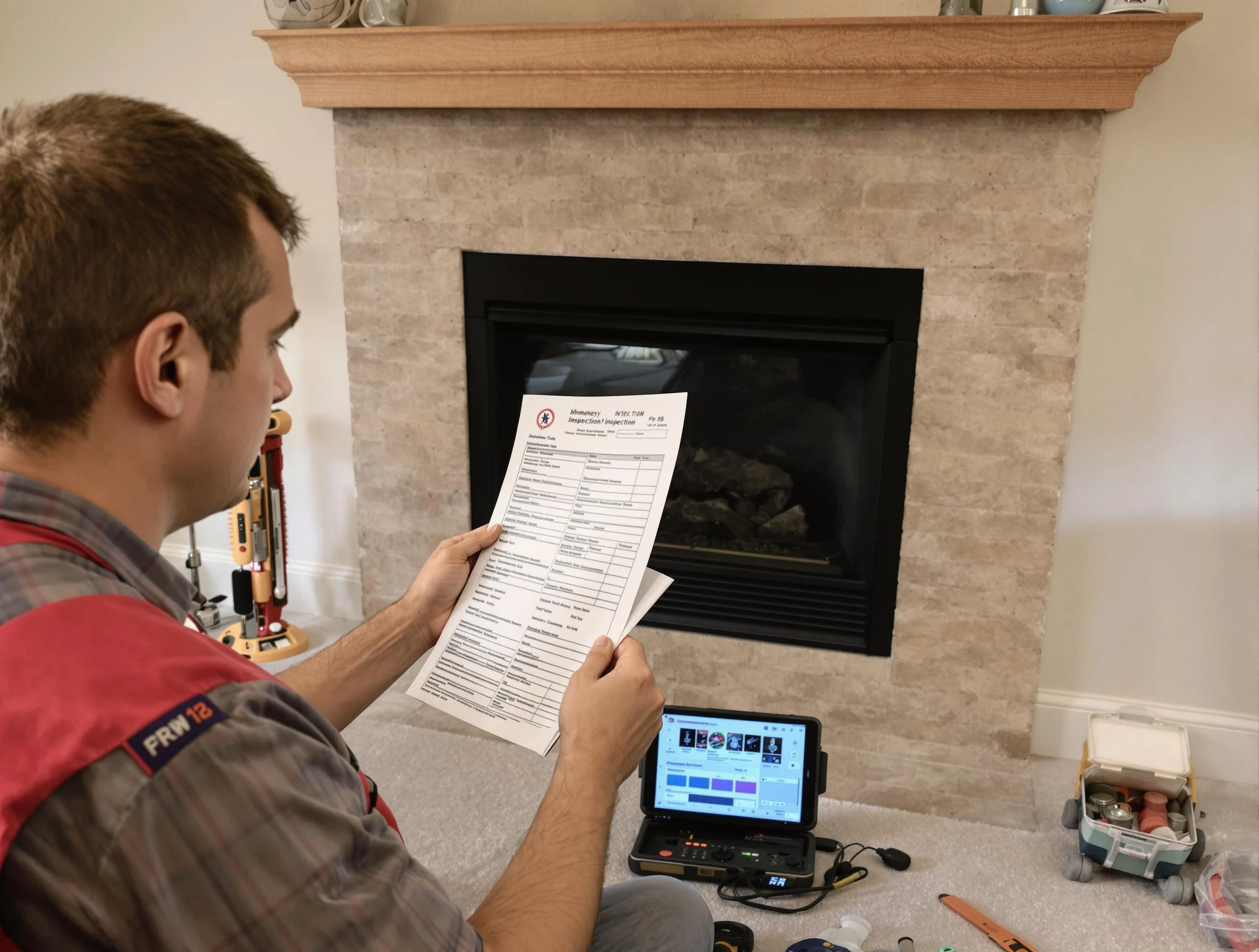 Thorough chimney inspection by Coopertown Chimney Sweep in Coopertown, TN