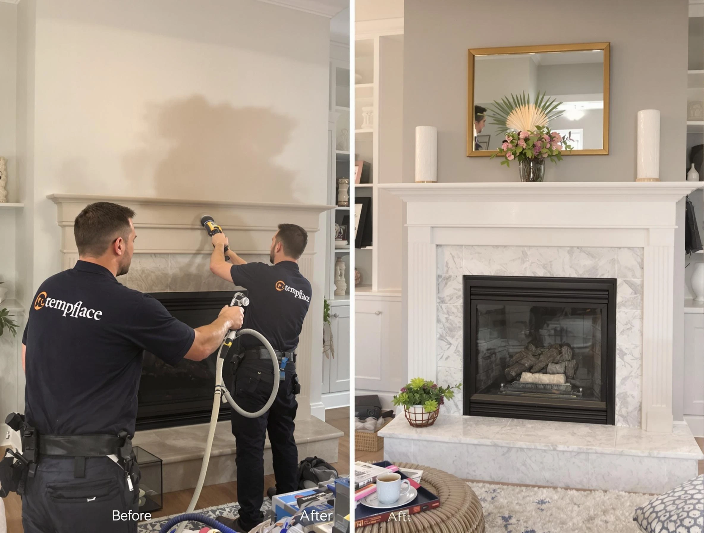 Professional soot removal by Coopertown Chimney Sweep team in Coopertown, TN